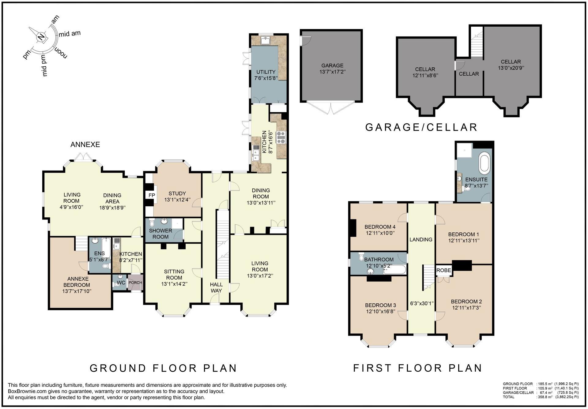 Battenhall Road, Battenhall, Worcester floorplan