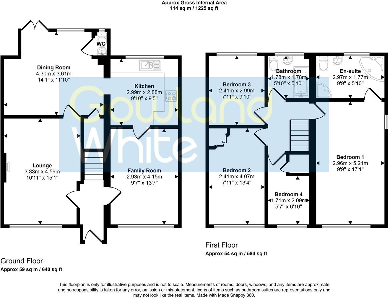 Surbiton Road, Fairfield, Stockton-On-Tees TS19 7SF floorplan