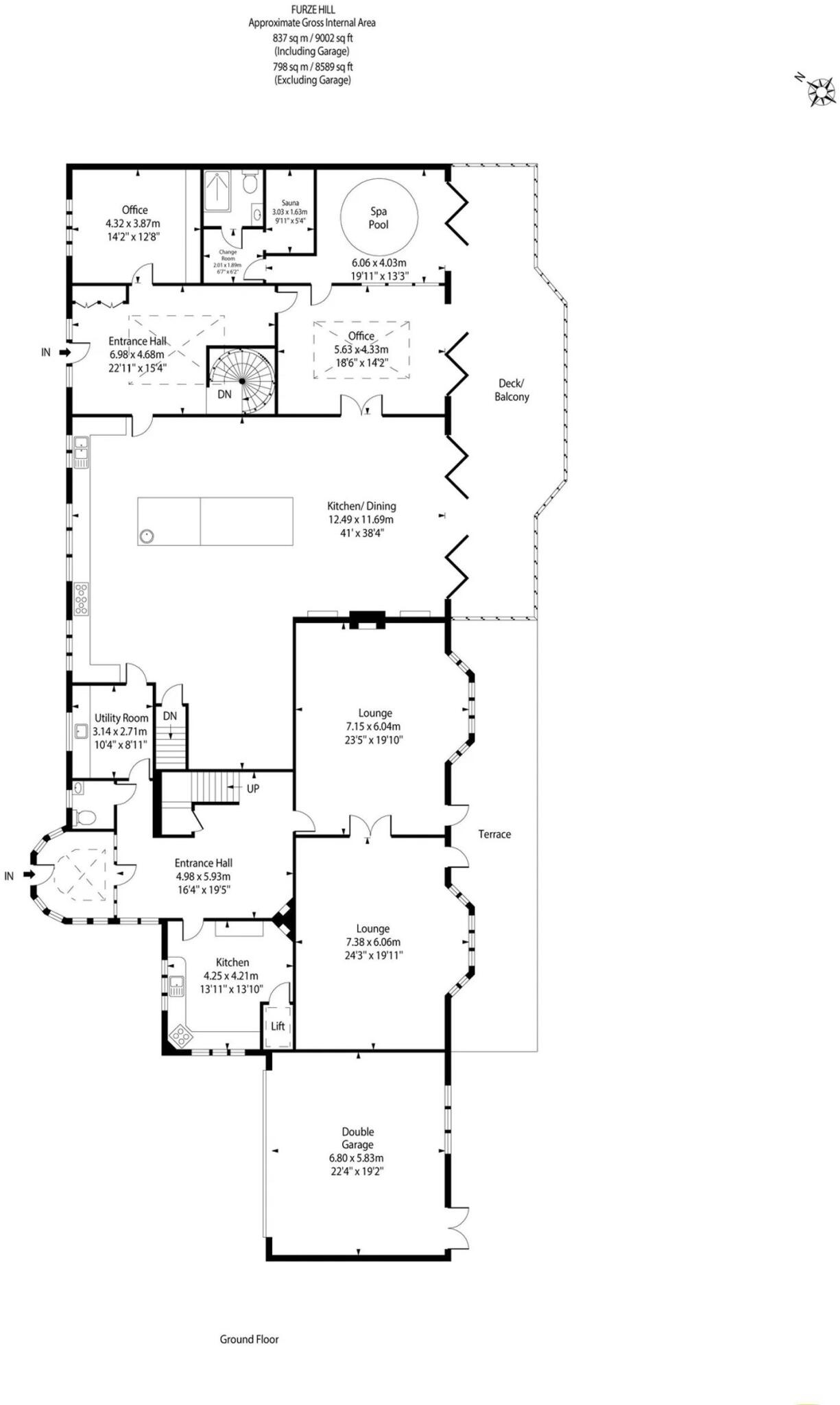 Furze Hill, Purley, CR8 floorplan