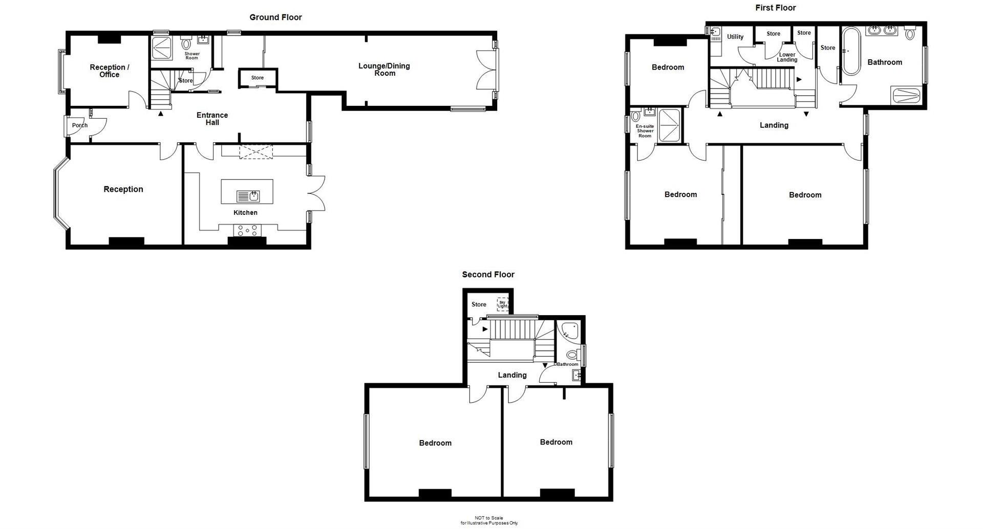 Strensham Hill, Moseley floorplan