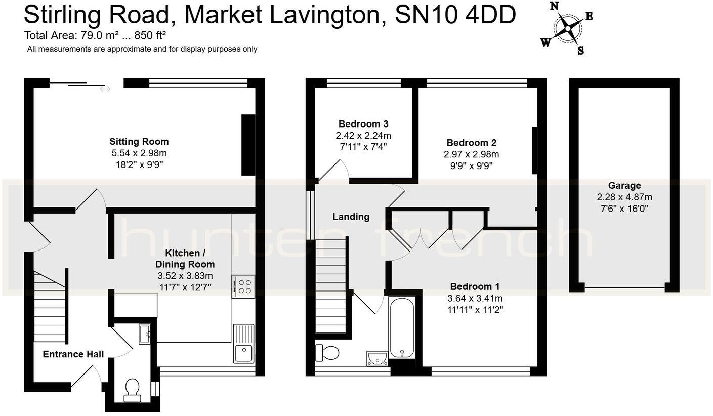 Stirling Road, Market Lavington, Devizes, SN10 4DD floorplan