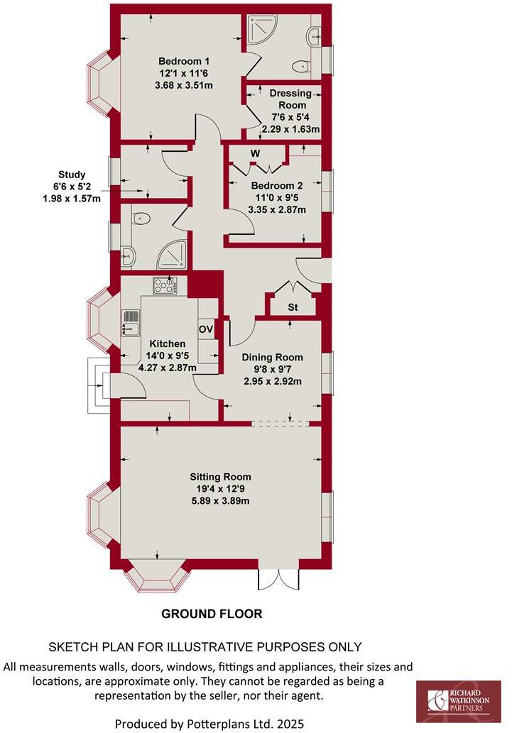Langar Woods Park, Langar floorplan