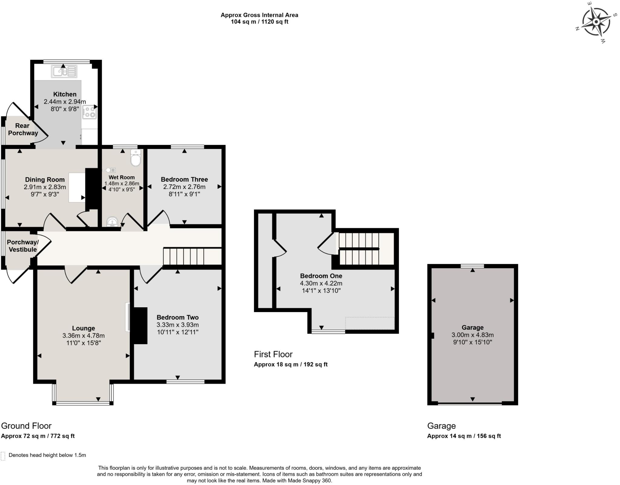 Slyne Road, Bolton-le-Sands, LA5 floorplan