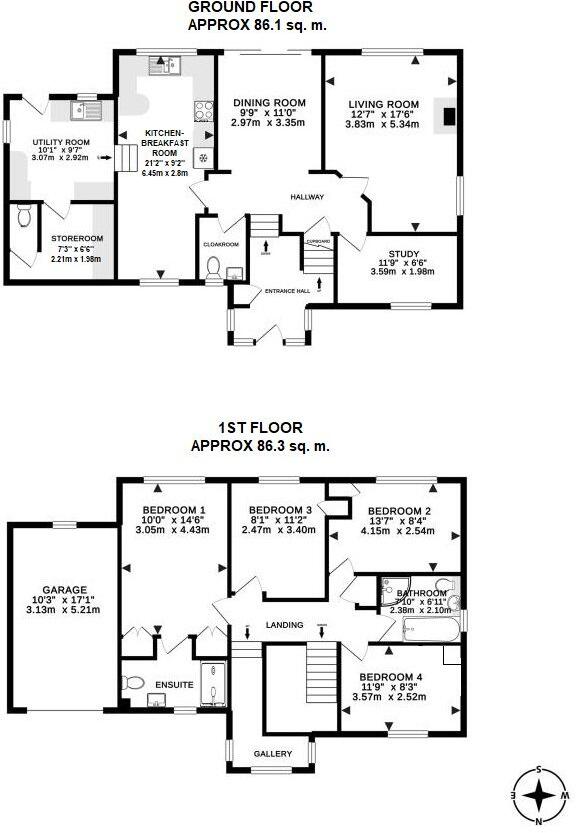 Town Meadow, Ilsington floorplan