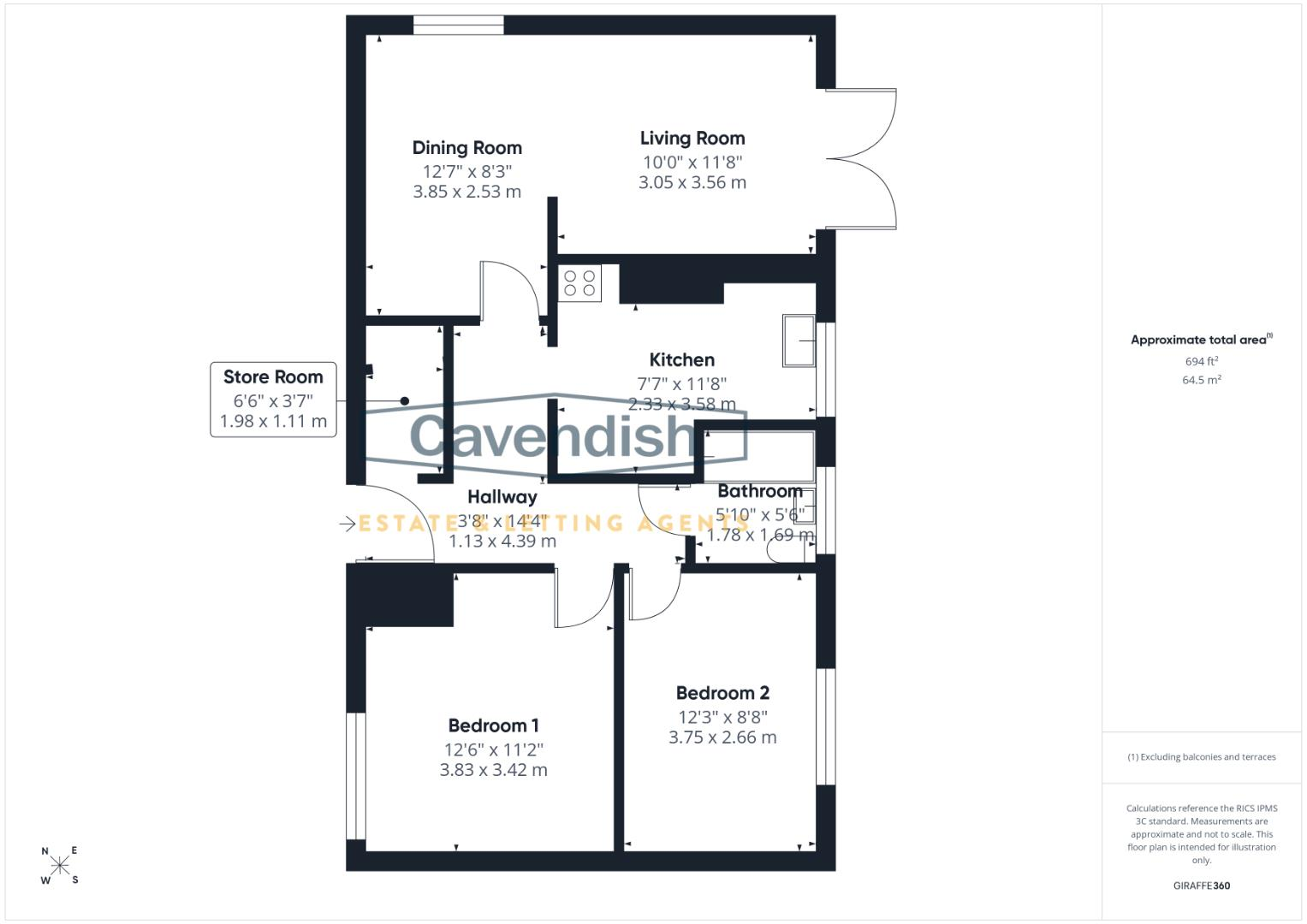 Peckforton Way, Upton, Chester floorplan