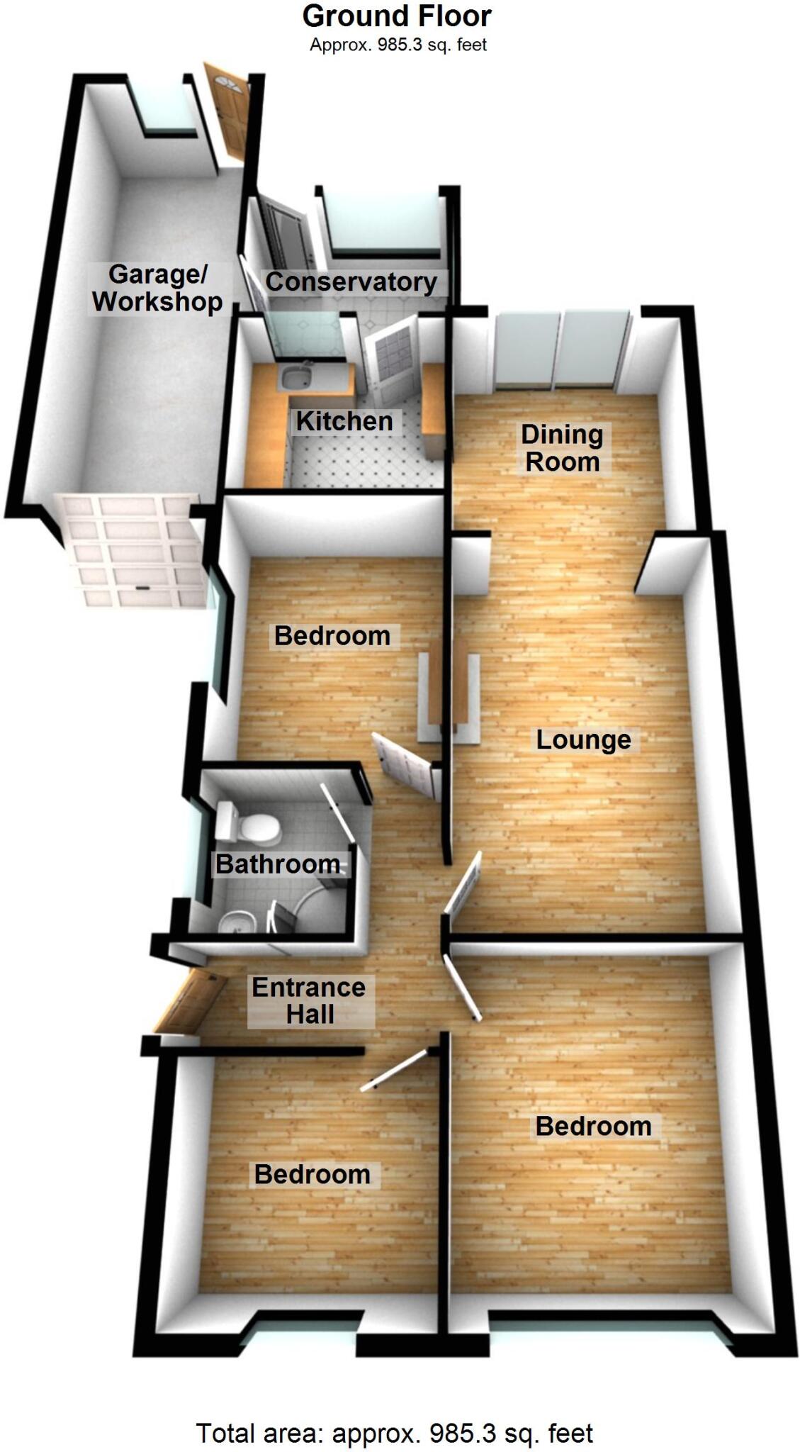 Woodside Gardens, Sittingbourne, Kent, ME10 floorplan