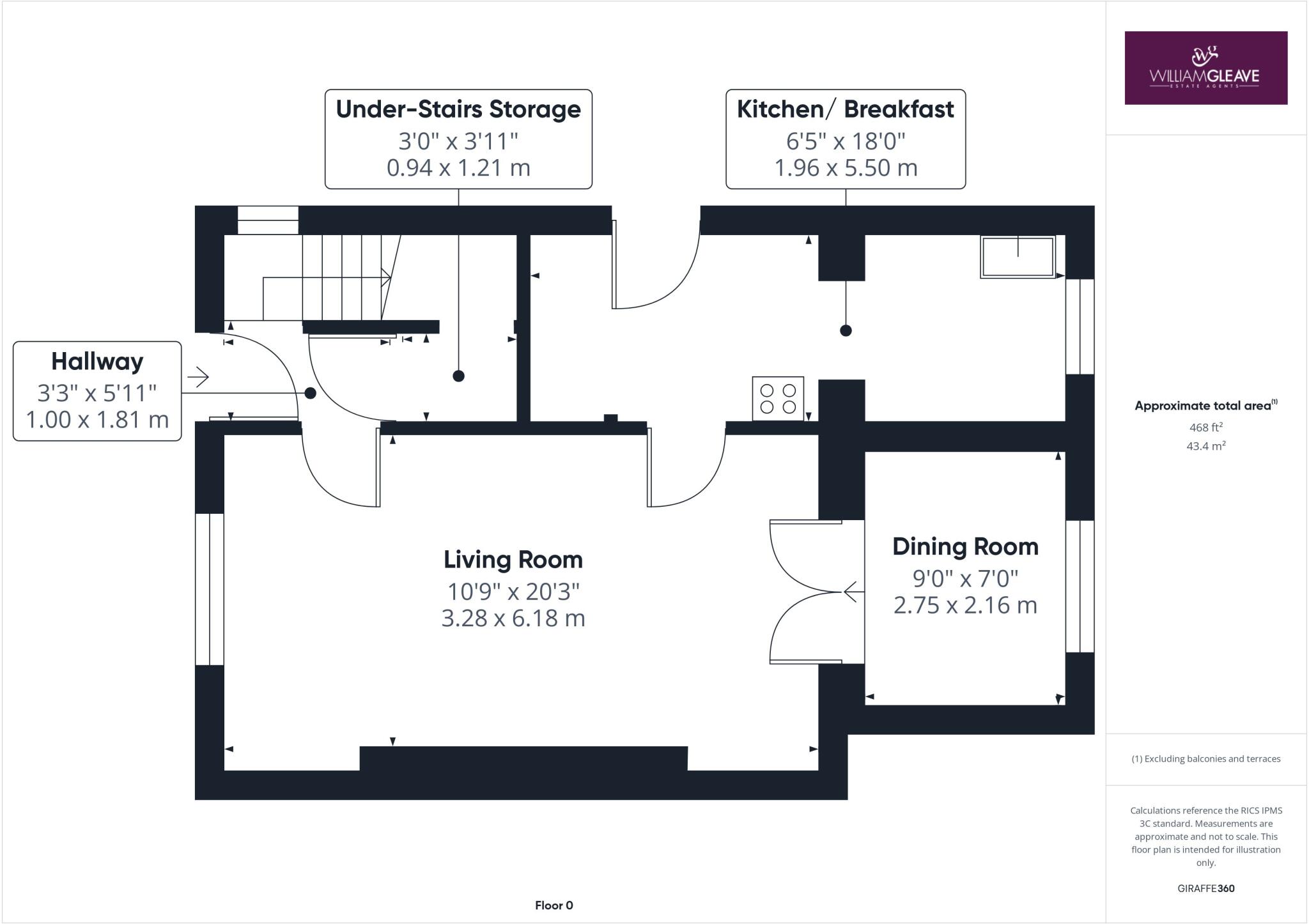 Heol Y Brenin, Holywell, Flintshire, CH8 floorplan