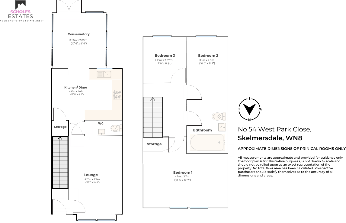 West Park Close, Skelmersdale, Lancashire floorplan