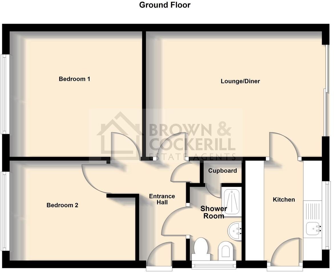 Rydal Close, Brownsover, Rugby, CV21 floorplan