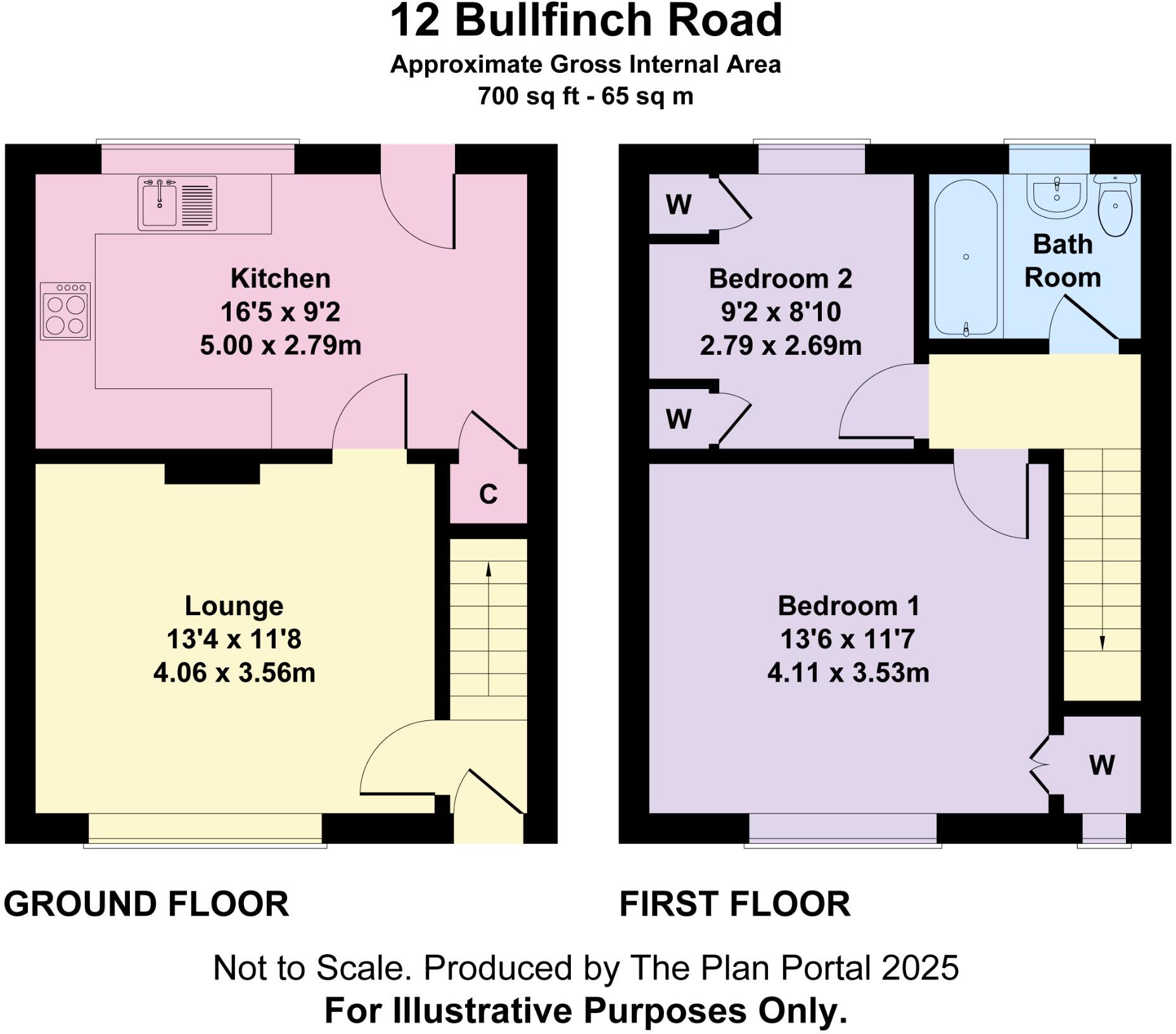 Bullfinch Road, Llantwit Major, South Glamorgan, Vale Of Glamorgan, The, CF62 floorplan