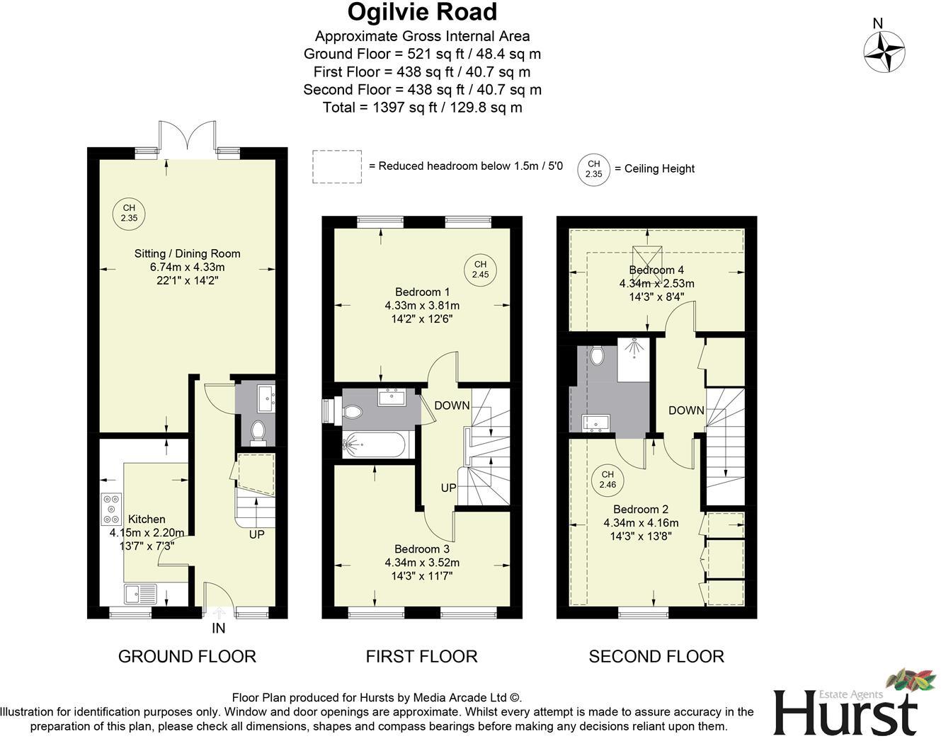 Ogilvie Road, High Wycombe floorplan