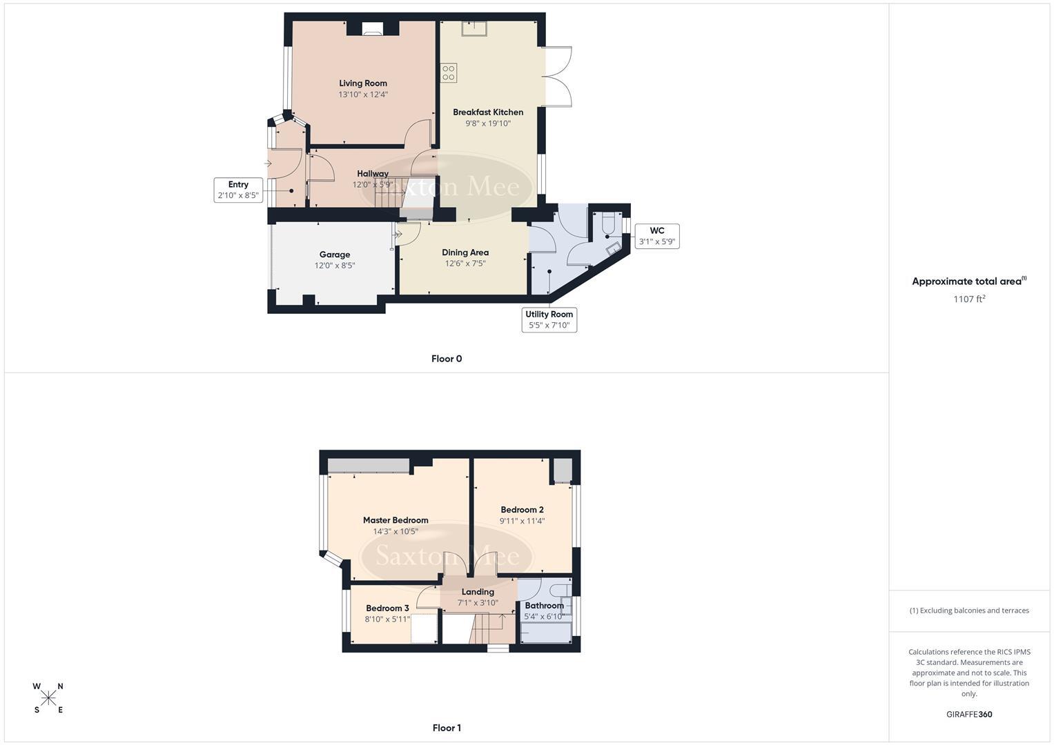 Salisbury Avenue, Dronfield floorplan