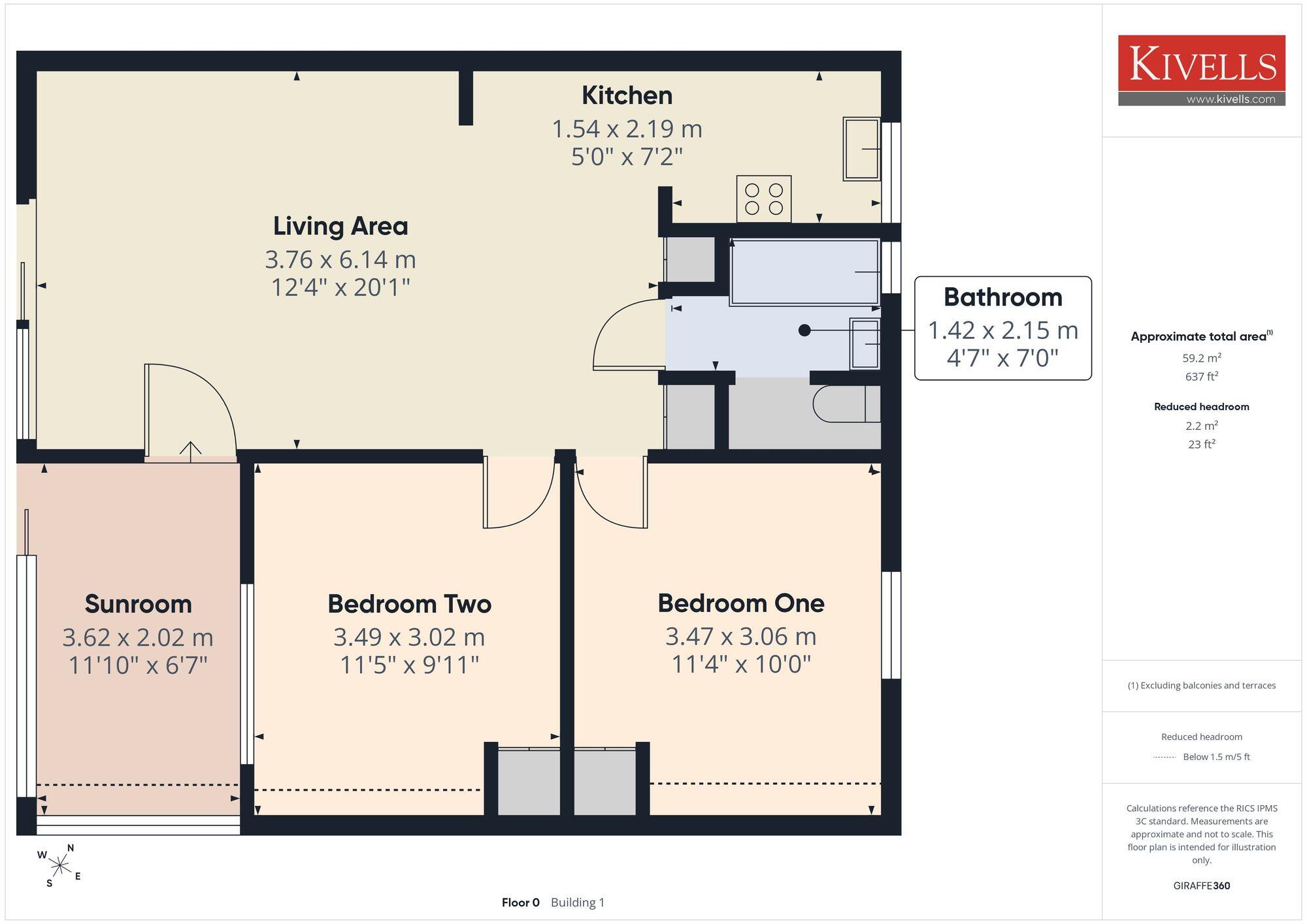 25 The Manor, Penstowe Holiday Park, Kilkhampton, Bude, EX23 9QY floorplan