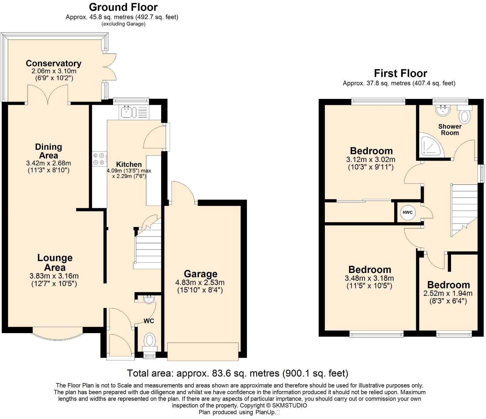 Hunting Gate, Hemel Hempstead, Hertfordshire, HP2 6NX floorplan