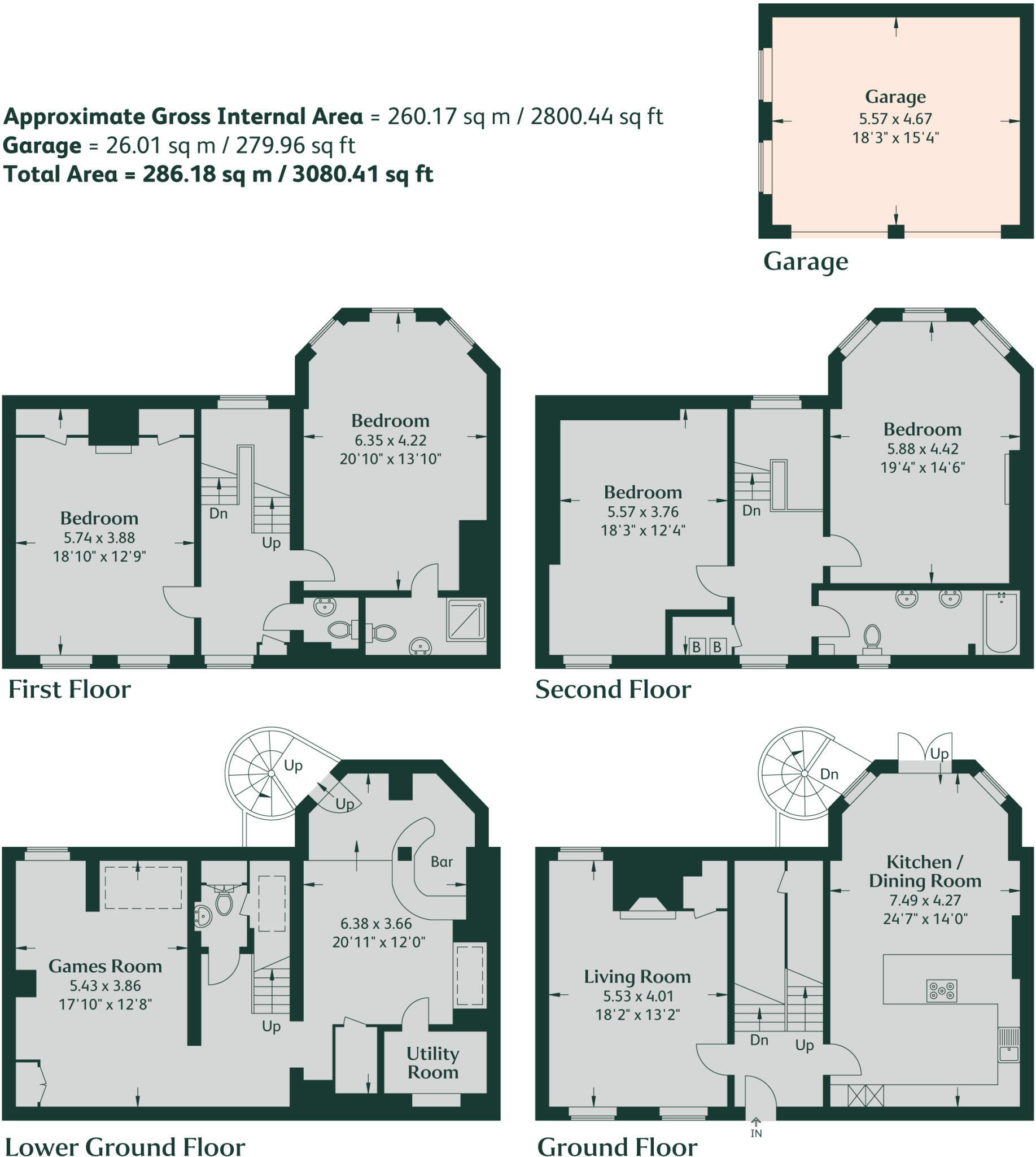 The Old Grammar School, Kibworth Beauchamp floorplan