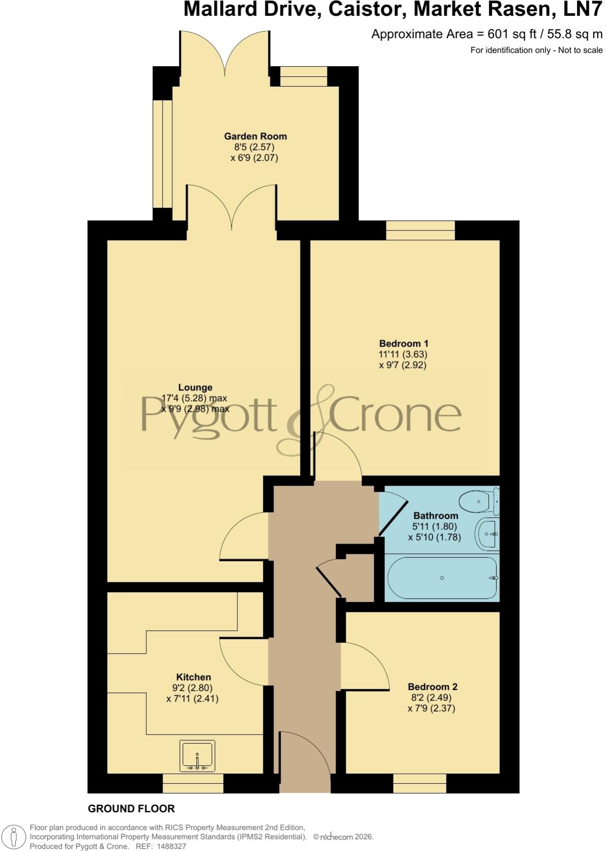 Mallard Drive, Caistor floorplan