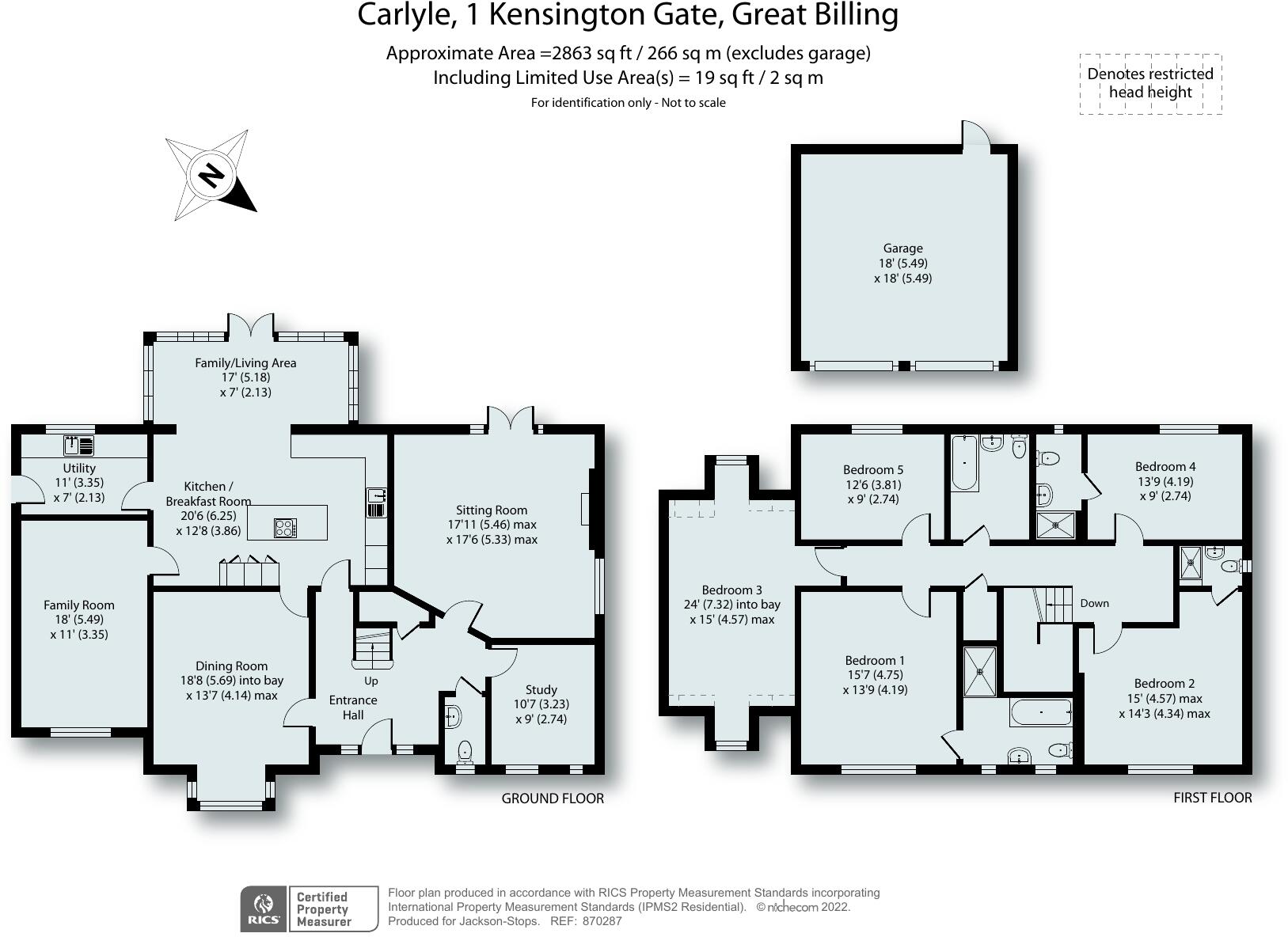 Kensington Gate, Great Billing Village, Northampton, Northamptonshire, NN3 floorplan
