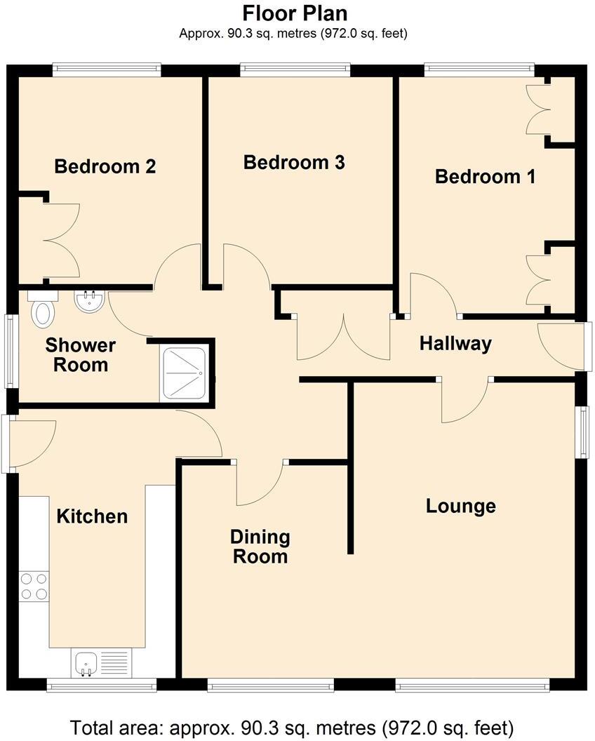 New Road, Brandesburton floorplan