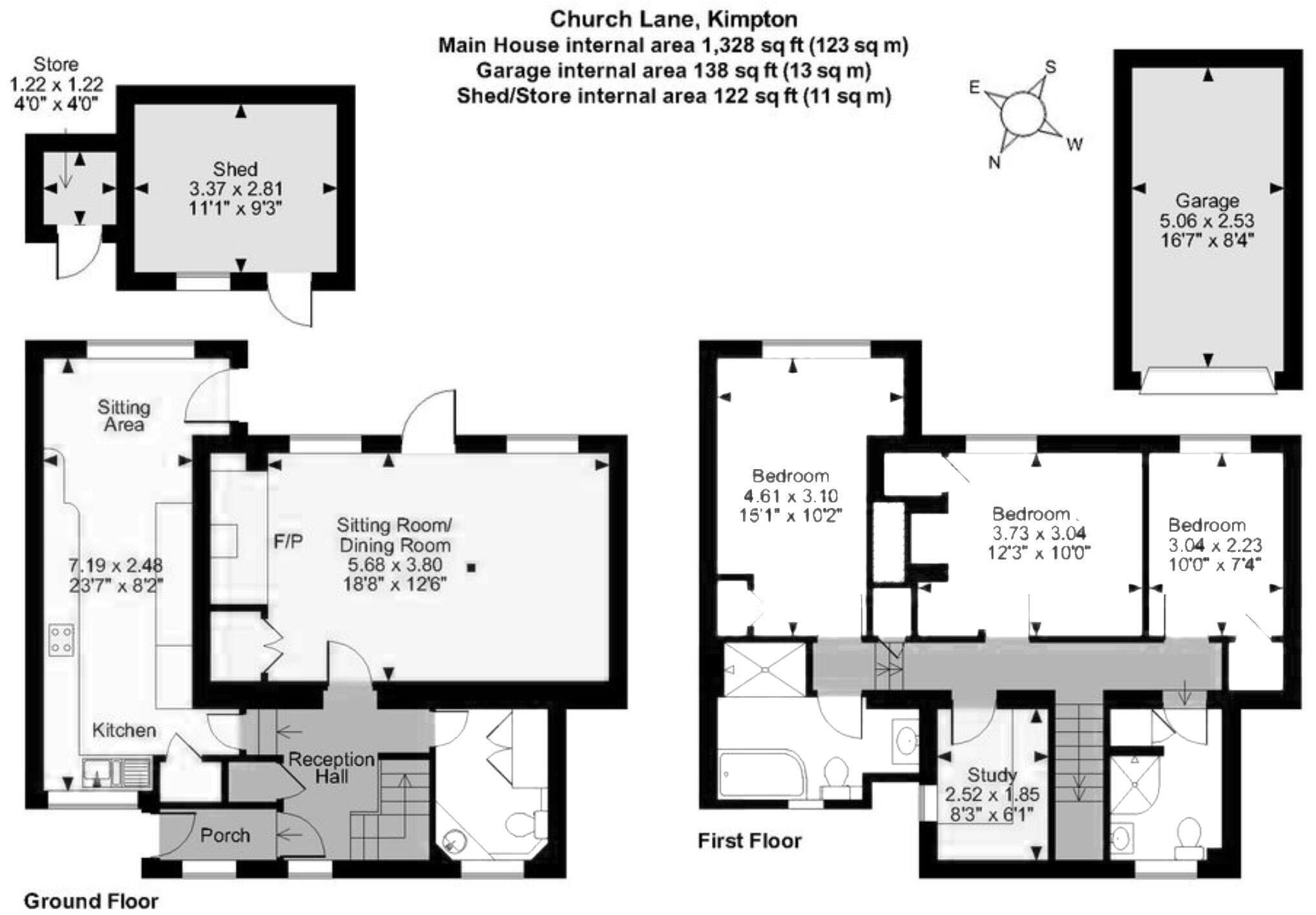 Church Lane, Kimpton, Hitchin, Hertfordshire, SG4 floorplan
