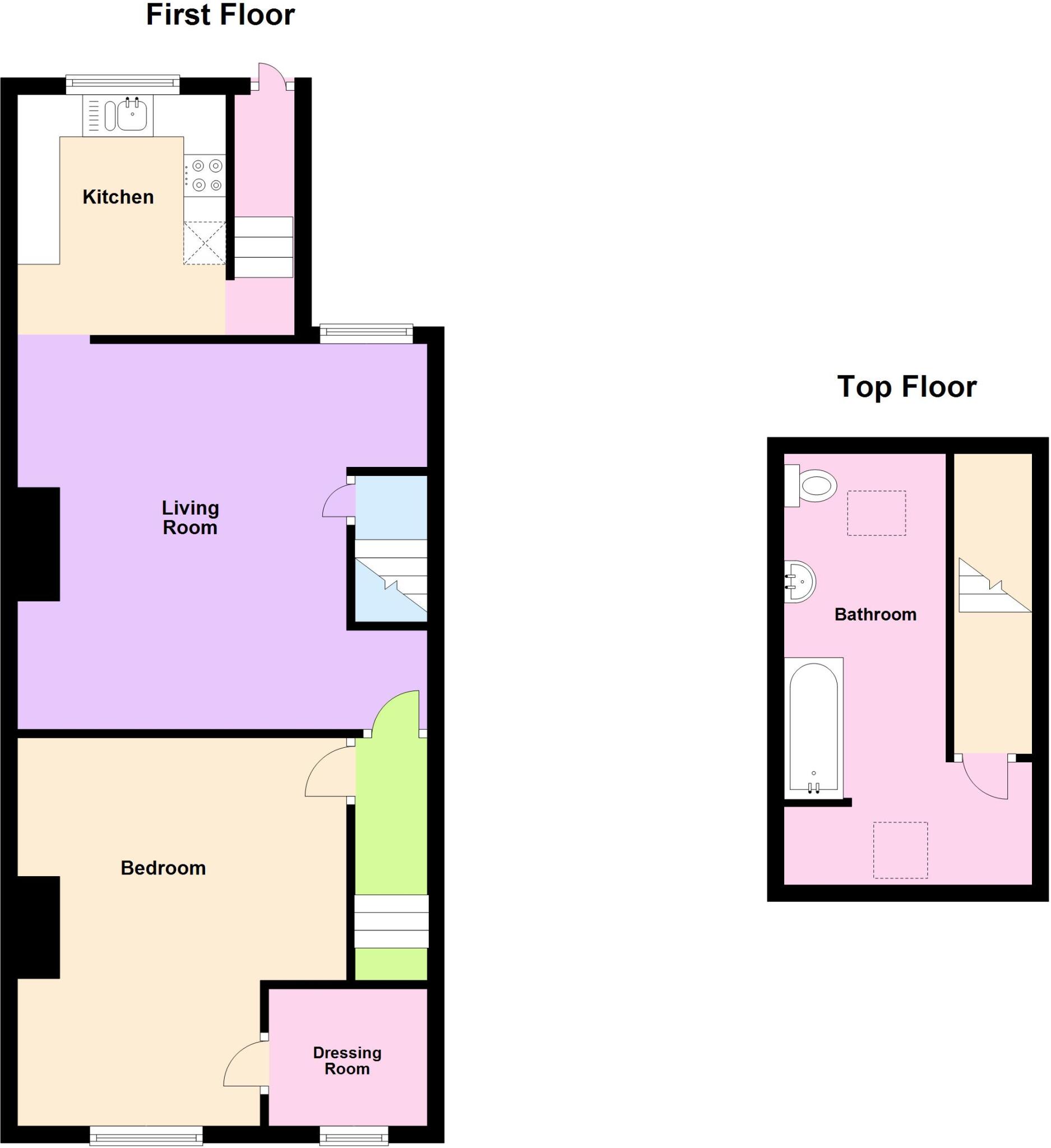 Orchard Terrace, Hexham, Northumberland, NE46 floorplan
