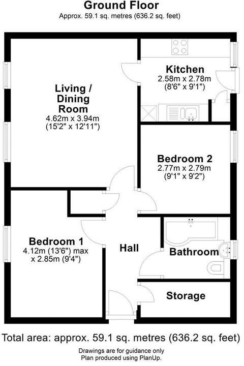Bliss Way, Cambridge, CB1 floorplan