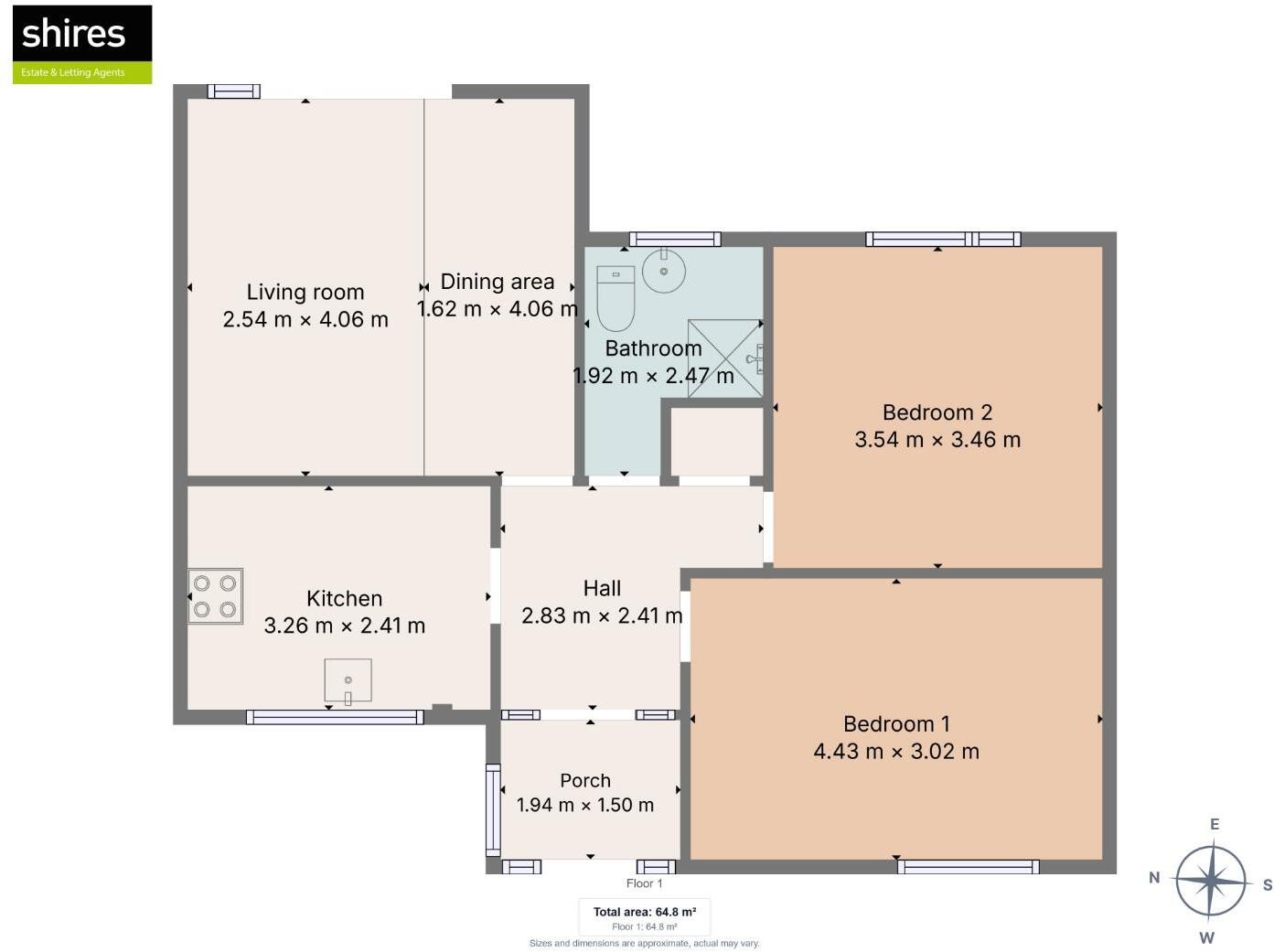 Carlton Close, Haverhill floorplan