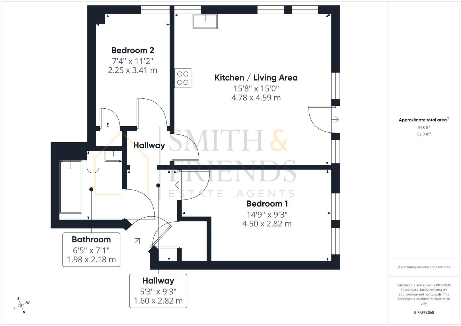 Glaisdale Court, Darlington floorplan