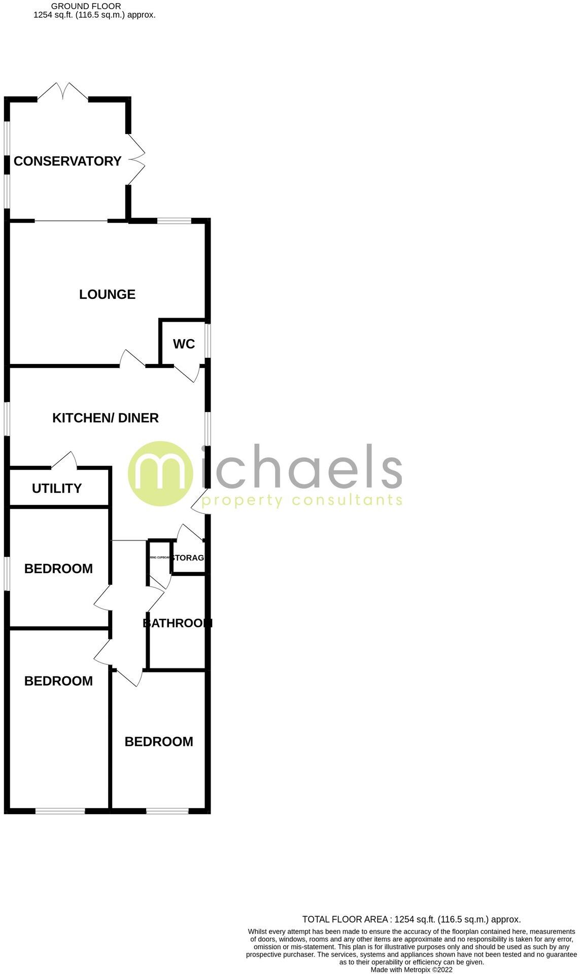 Wivenhoe Road, Alresford, Colchester, CO7 floorplan