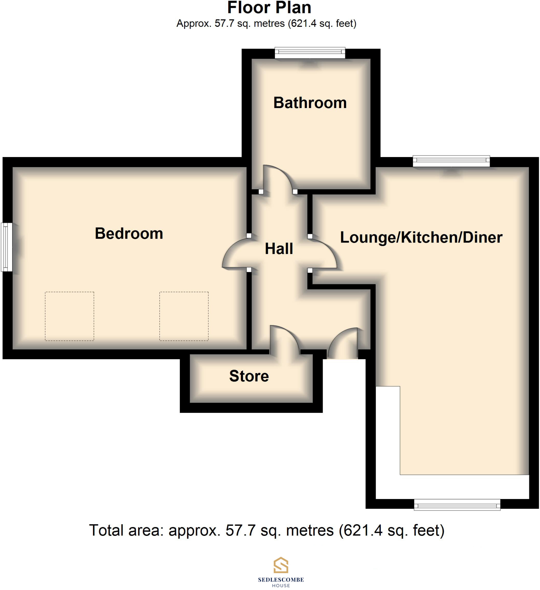 Penthouse, Sedlescombe House, Dunchurch Road floorplan