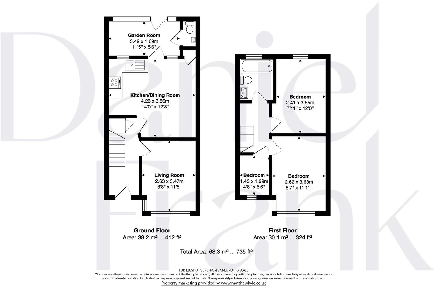 Uplands Road, Woodford Green floorplan