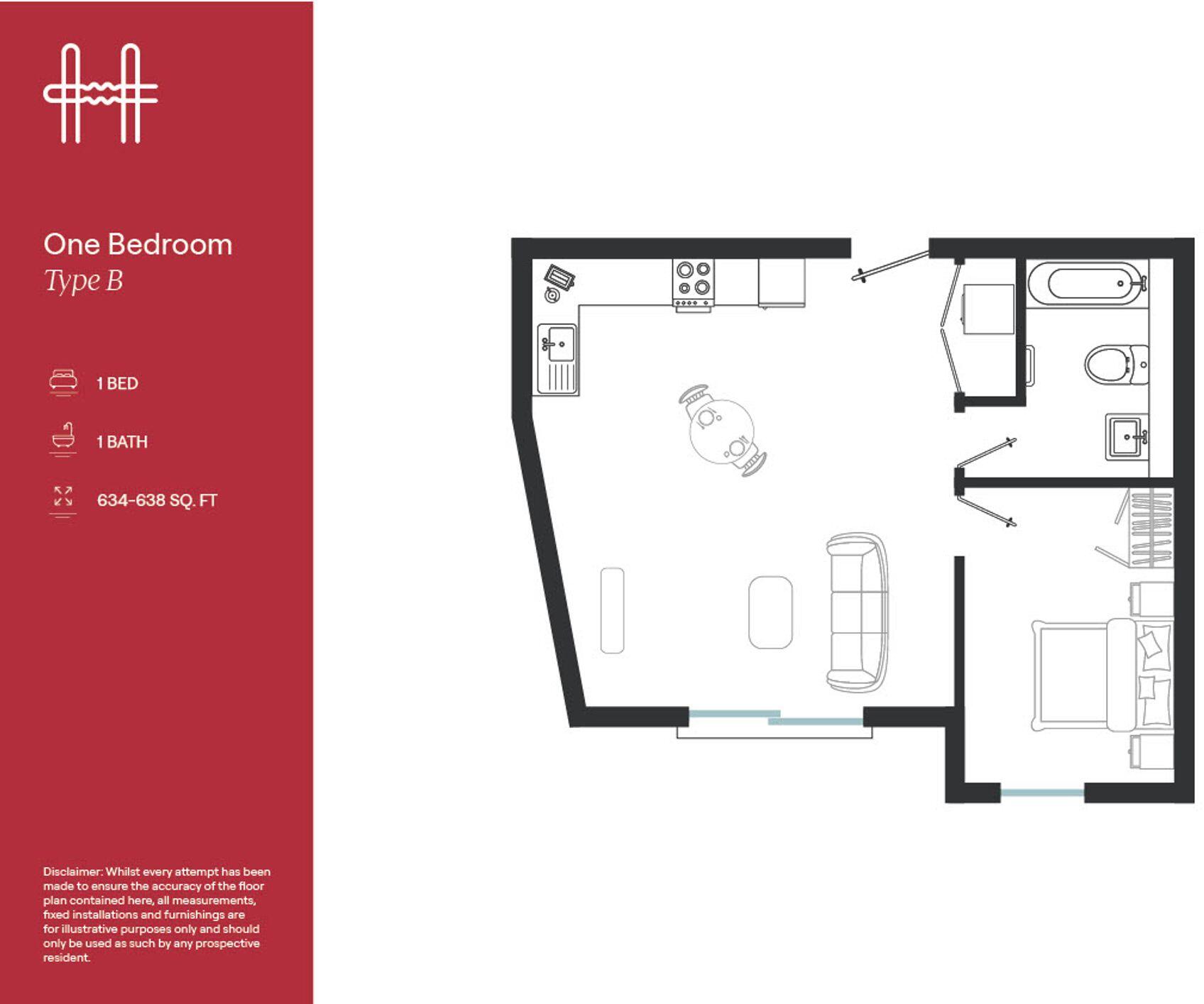 Hairpin House, 230 Bradford Street, B12 floorplan