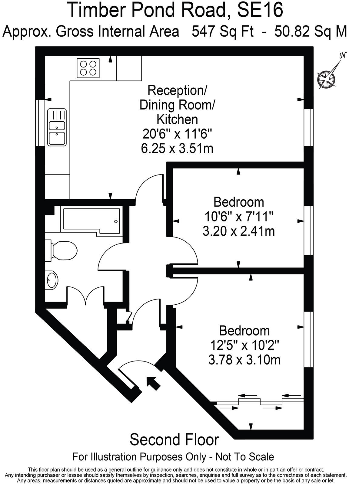 Timber Pond Road, Canada Water, SE16 floorplan