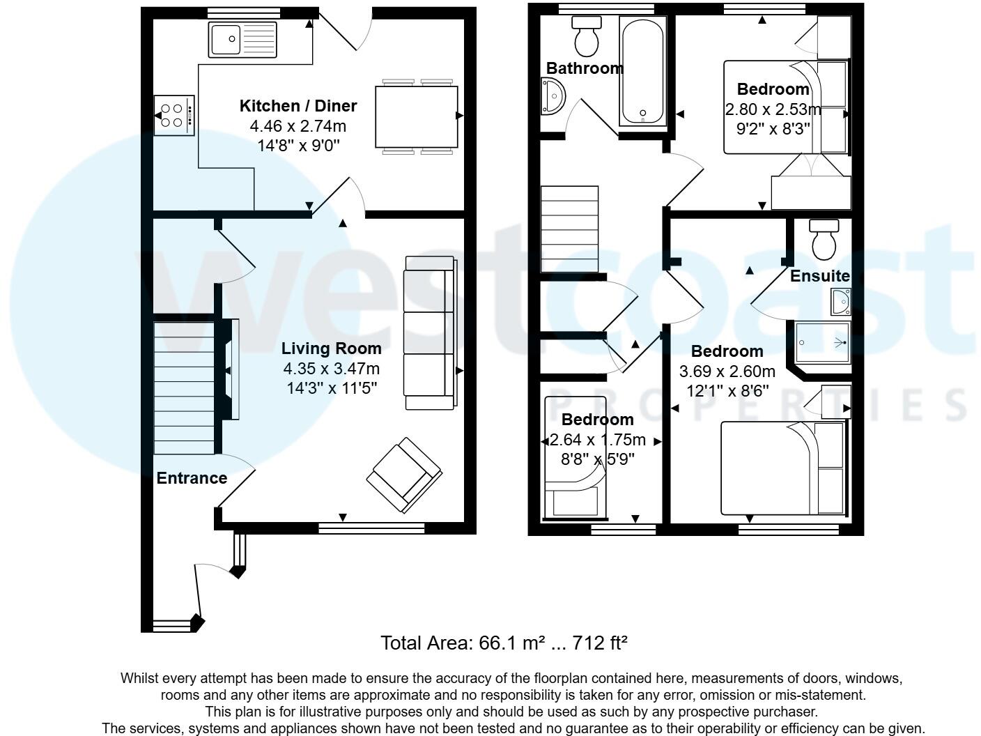 Heron Gardens, Portishead, Bristol, Somerset, BS20 floorplan