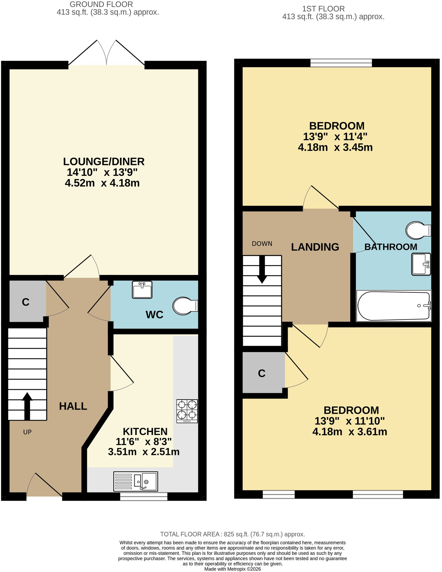Avon Road, Curbridge, SO30 floorplan