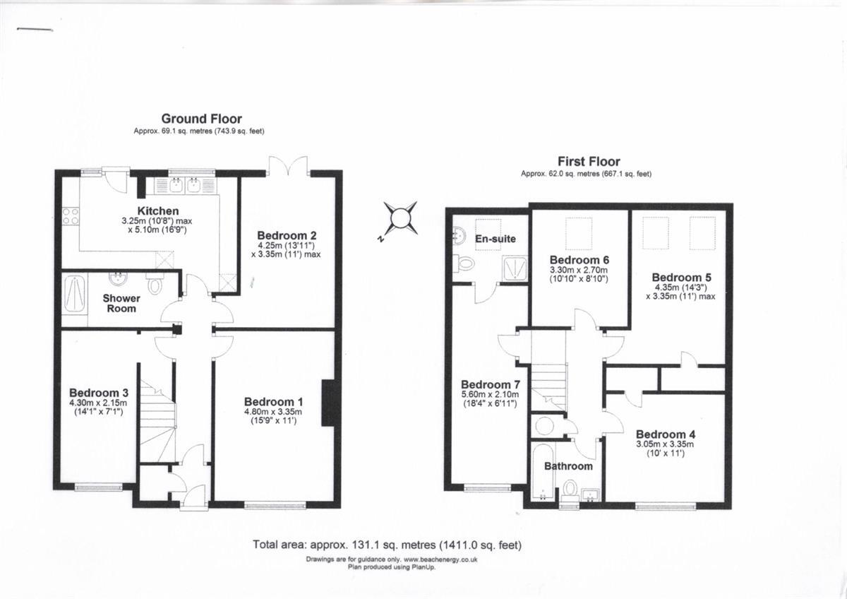 Room 1, Thorpe Way, CB5 floorplan