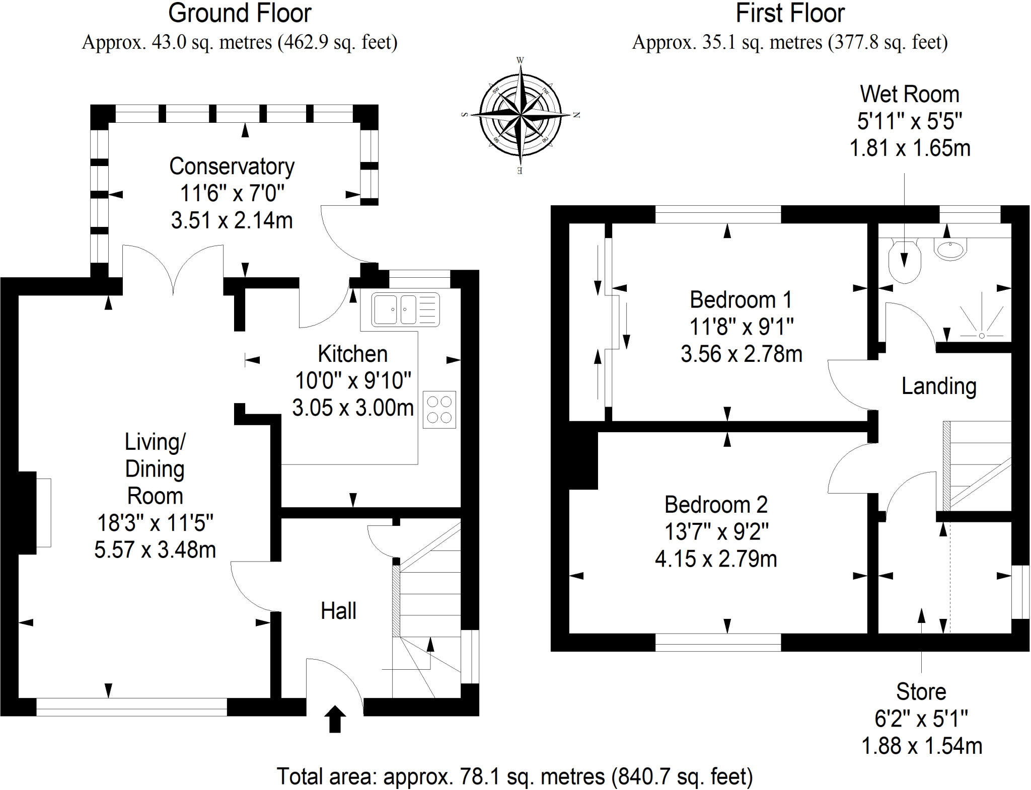Spruce Drive, Whitburn, West Lothian floorplan