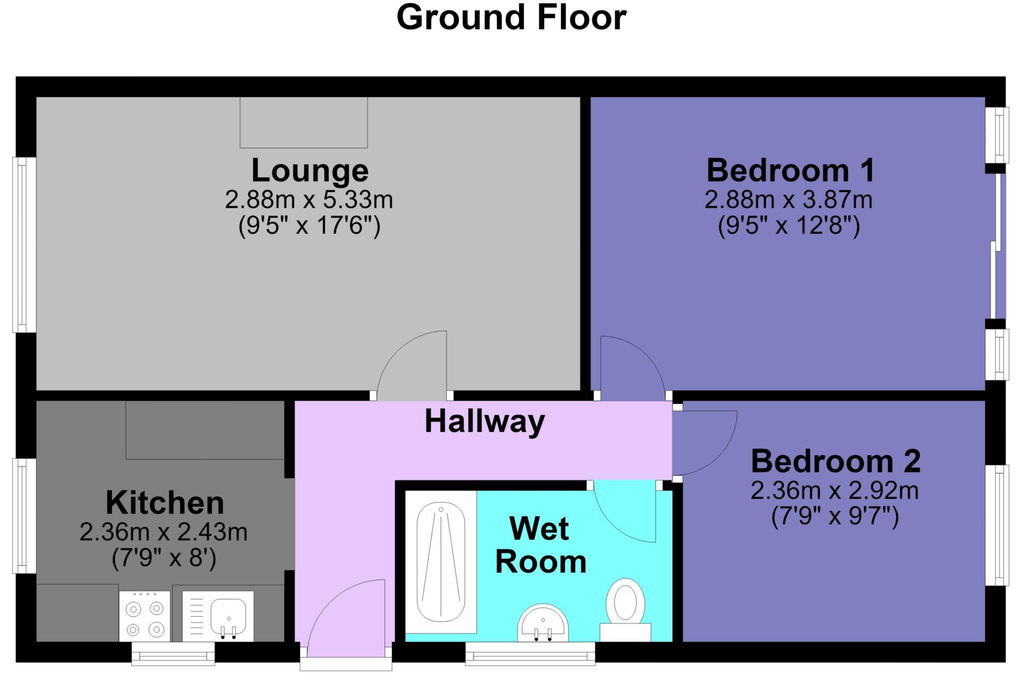 Pensilva, Liskeard floorplan