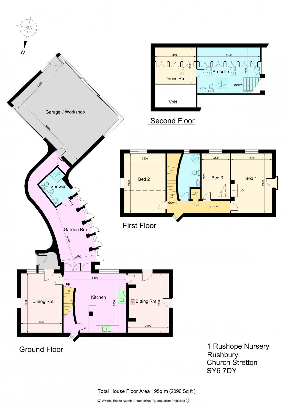 Rushbury Road, SY6 floorplan