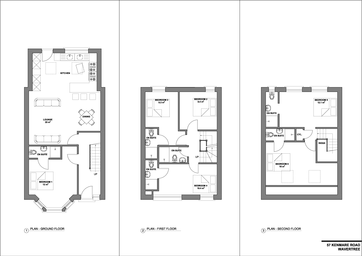 57 Kenmare Road, Liverpool, Merseyside, L15 floorplan