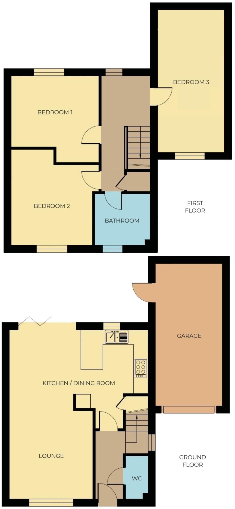 Plot 114 Yew, 5 Brunswick Road, Long Sutton, Spalding, Lincolnshire, PE12 floorplan