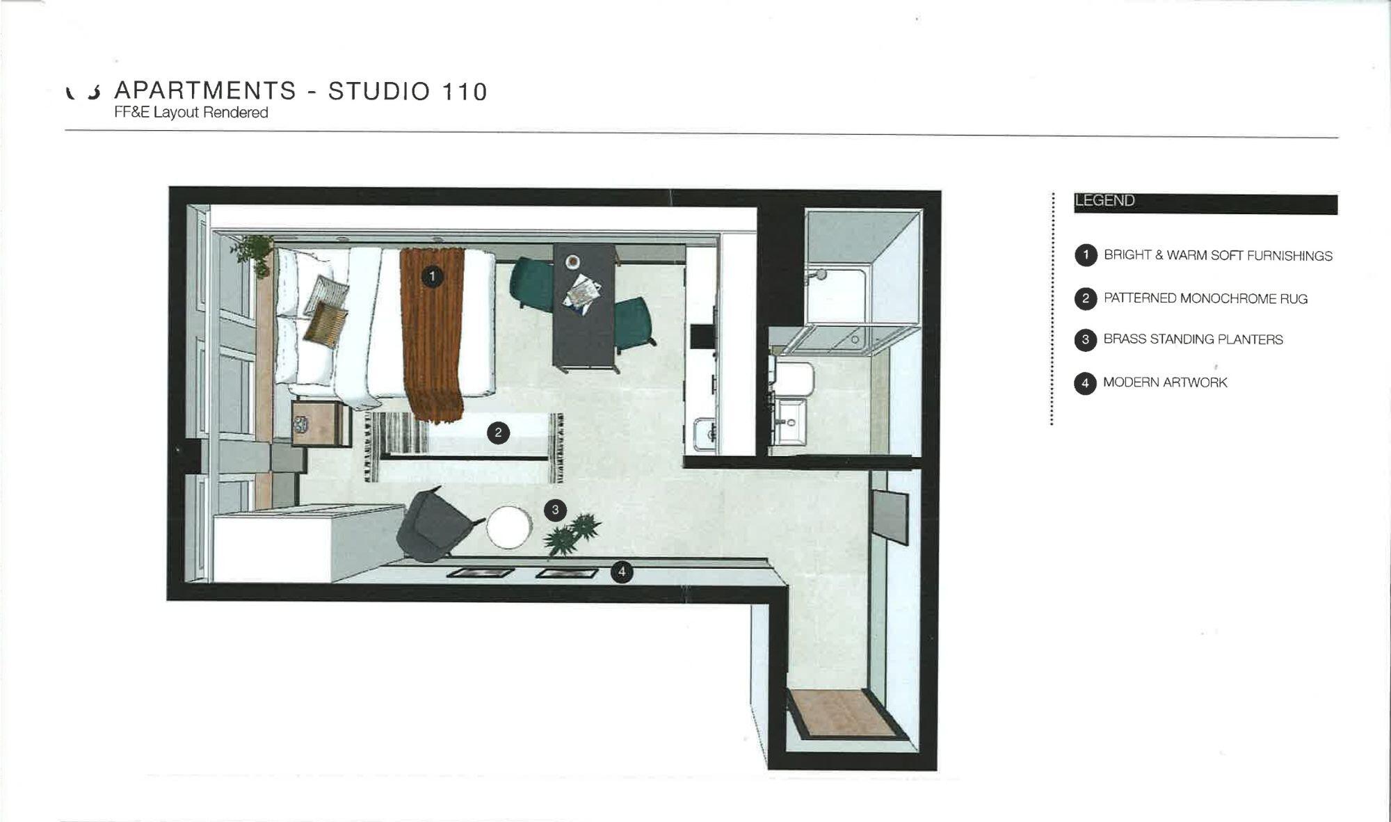Courland Grove, SW8 floorplan