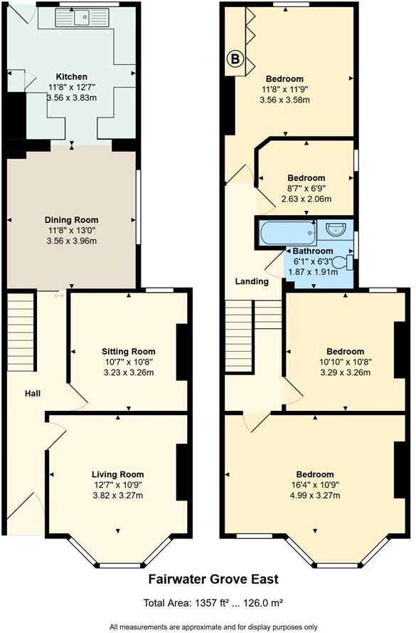 Fairwater Grove East, Cardiff floorplan