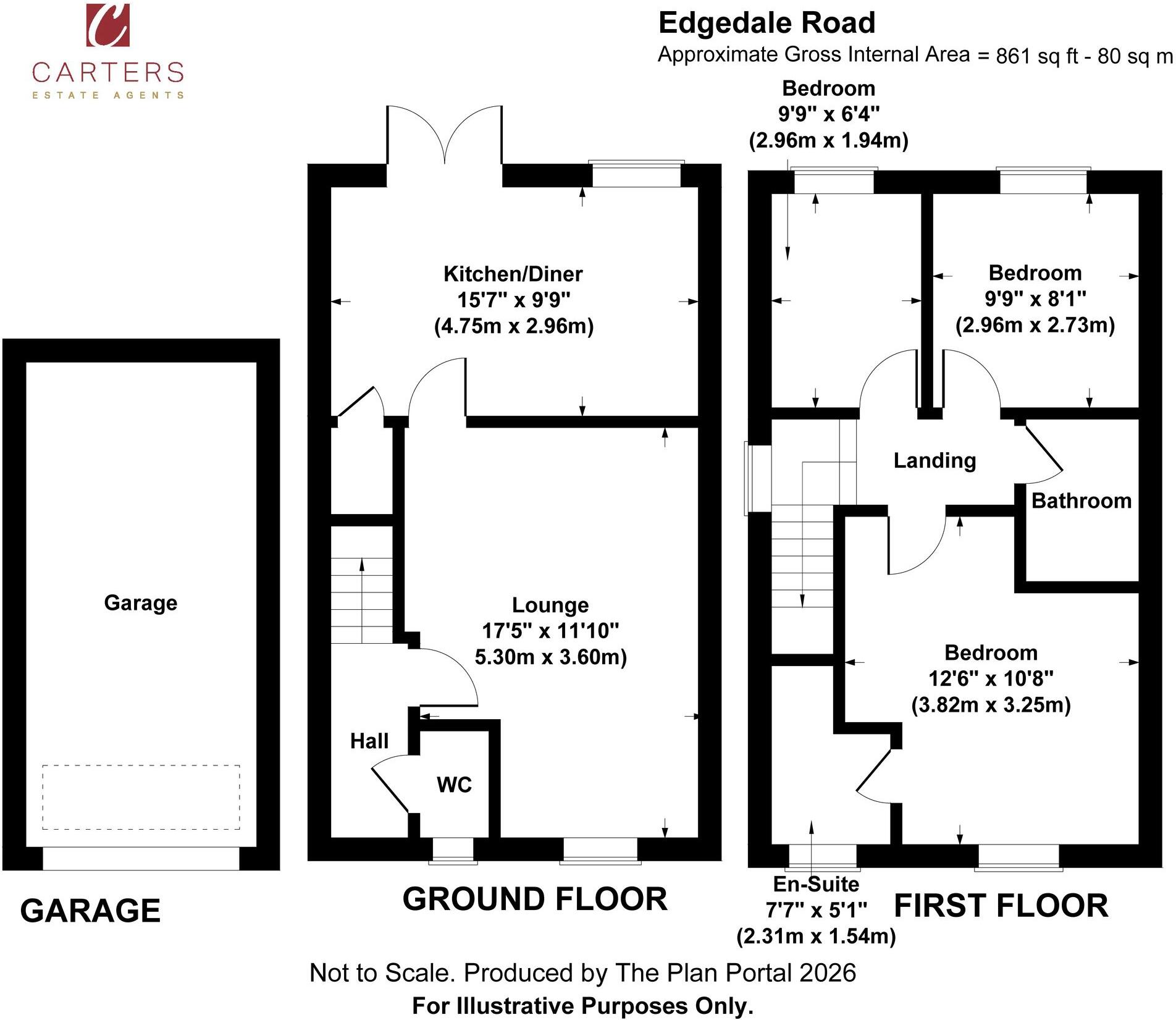 Edgedale Road, Nuneaton, CV11 floorplan