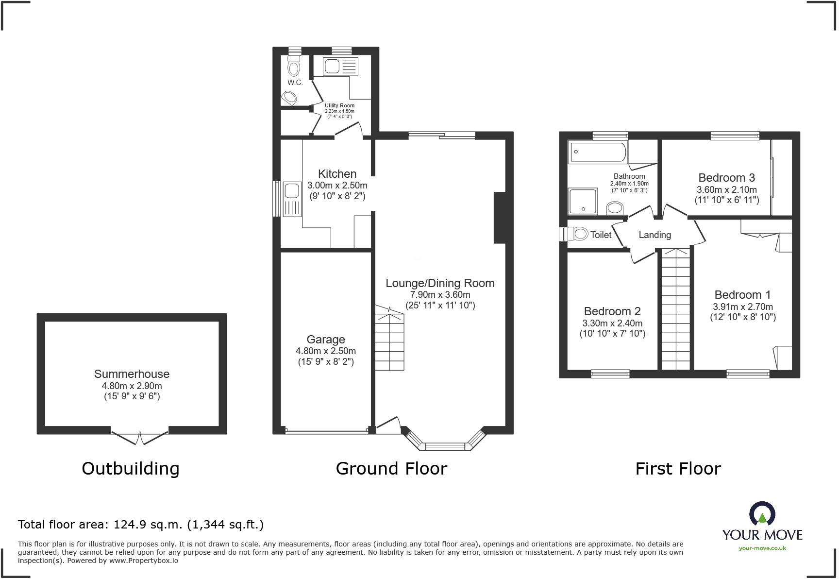 Featherstone Close, Nuneaton, Warwickshire, CV10 floorplan