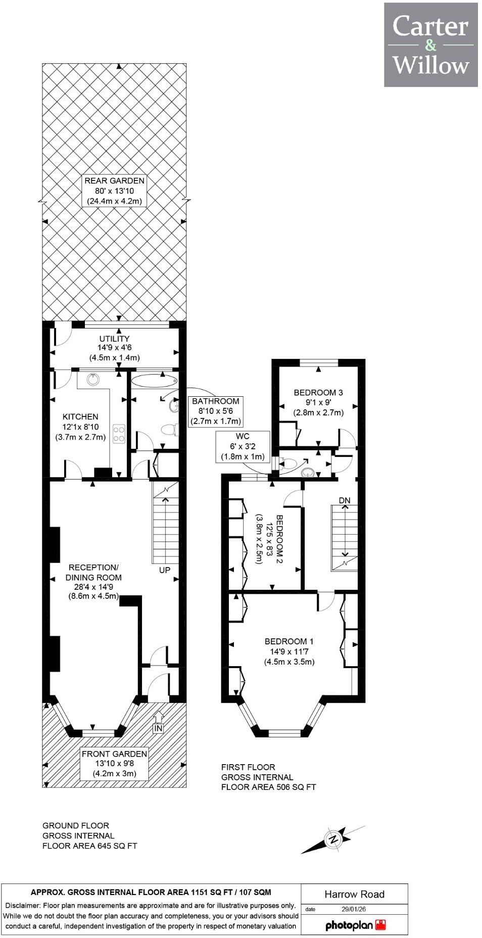Harrow Road, Barking floorplan