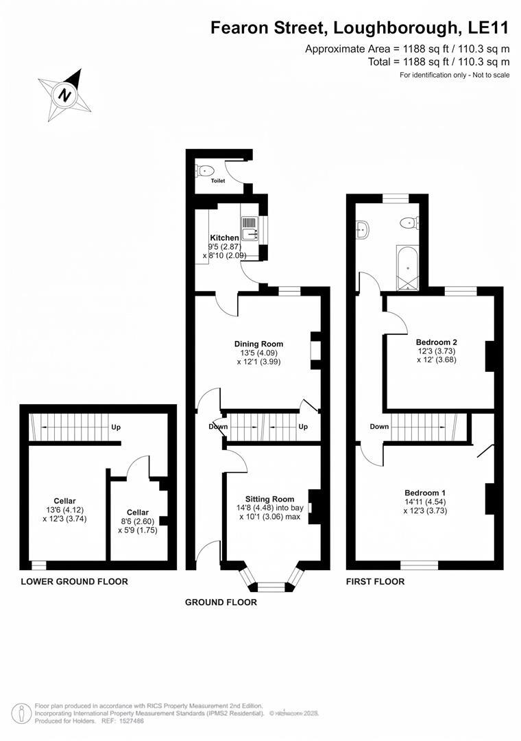 Fearon Street, Loughborough floorplan