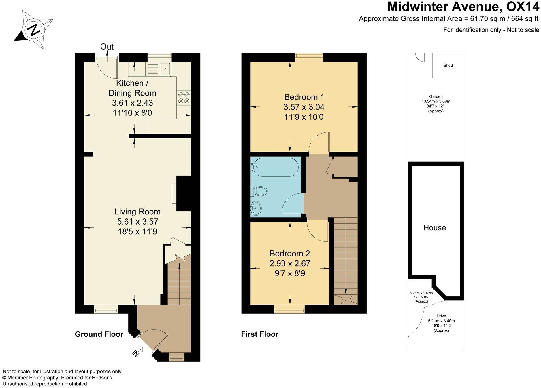 Midwinter Avenue, Milton, OX14 floorplan