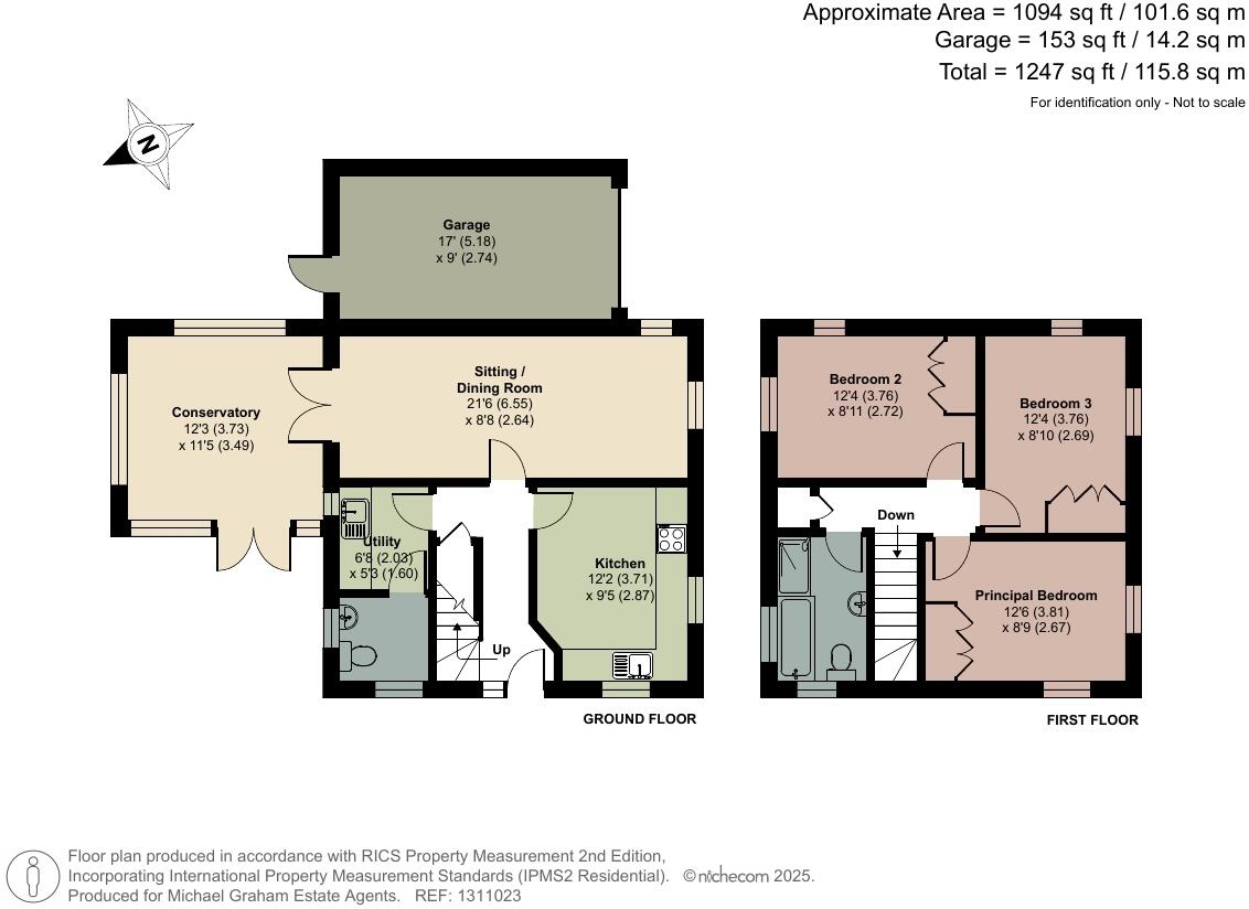 Gibbards Close, Sharnbrook, Bedfordshire, MK44 floorplan