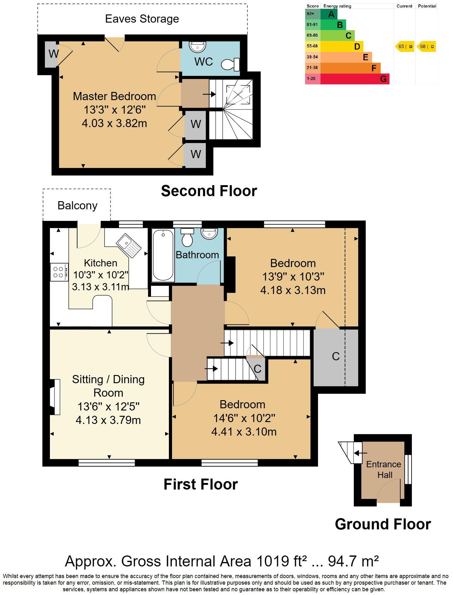 Broomhill Park Road, Southborough floorplan