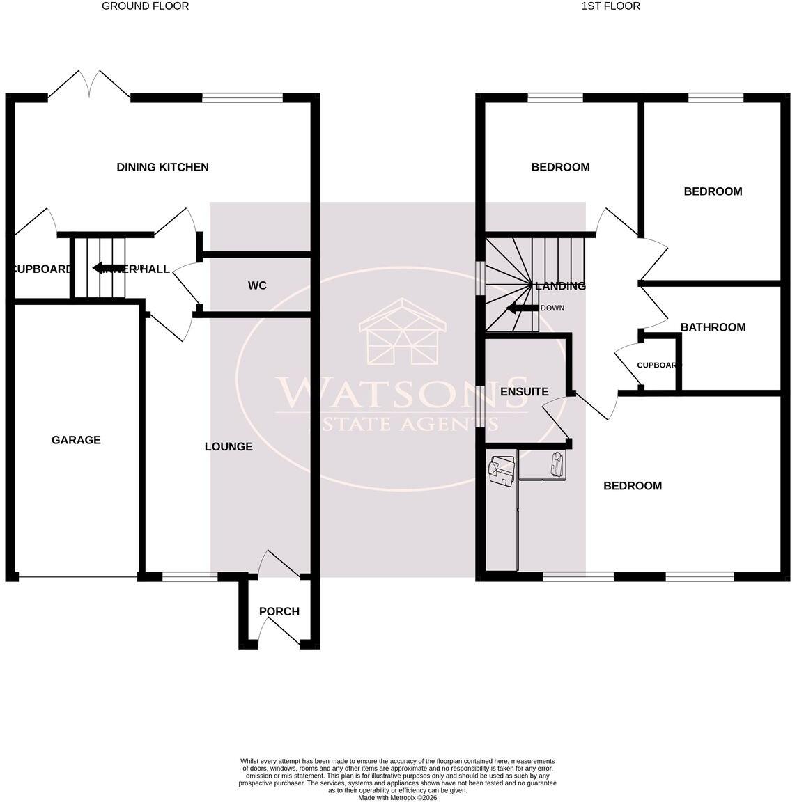 Hewer Close, Eastwood, Nottingham, NG16 floorplan